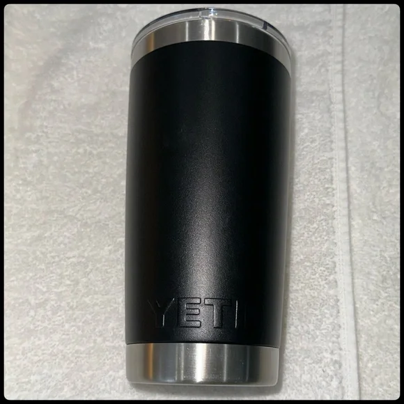 🔥🧊YETI Black Stainless Steel 20oz Tumbler with Lid. One Owner. A- condition. 👌🏼 - Picture 3 of 16